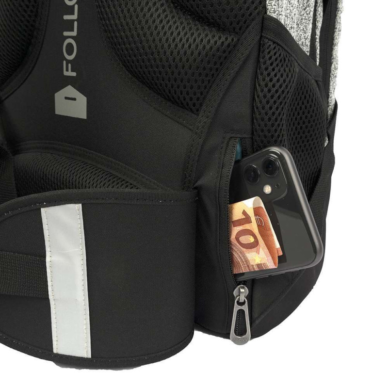 NEOXX Schulrucksack Active Pro Wool the World Vorderseite Seitentasche