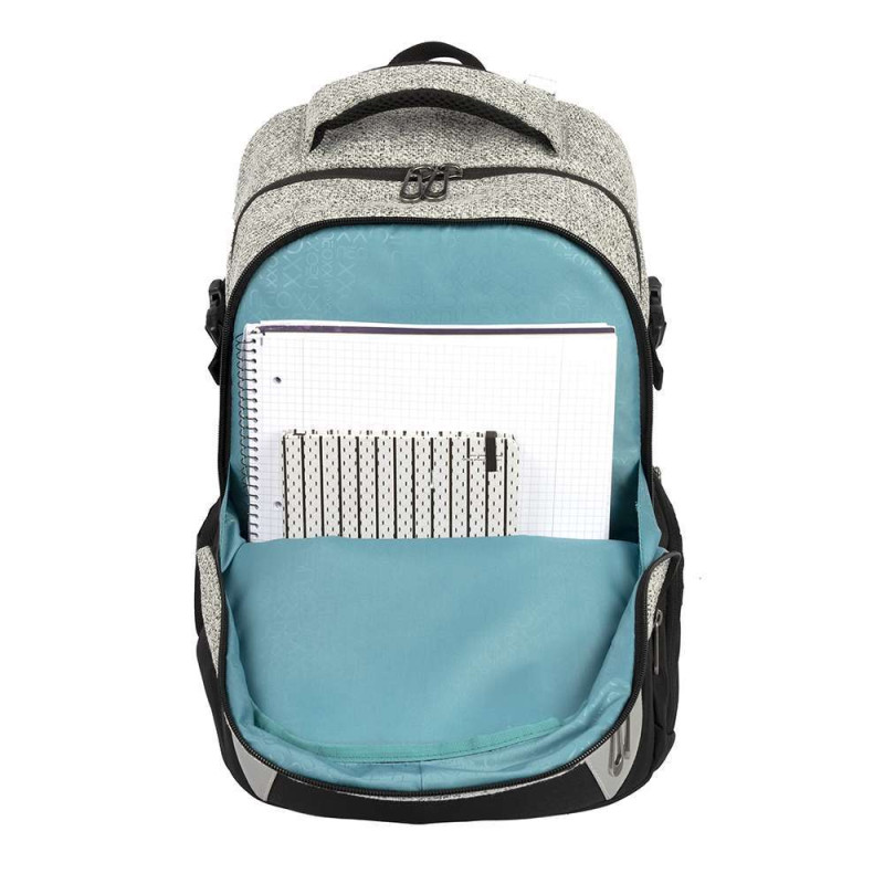 NEOXX Schulrucksack Active Pro Wool the World Innenfach groß