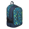 NEOXX Schulrucksack Flow Petrol extreme Vorderseite seitlich