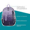 NEOXX Schulrucksack Flow Glitterally perfect Erklärung highlights