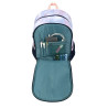 NEOXX Schulrucksack Flow Dreaming of pastel Vordertasche