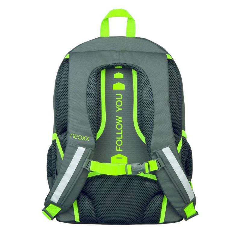 NEOXX Schulrucksack Flow BOOM! Rückenpolsterung