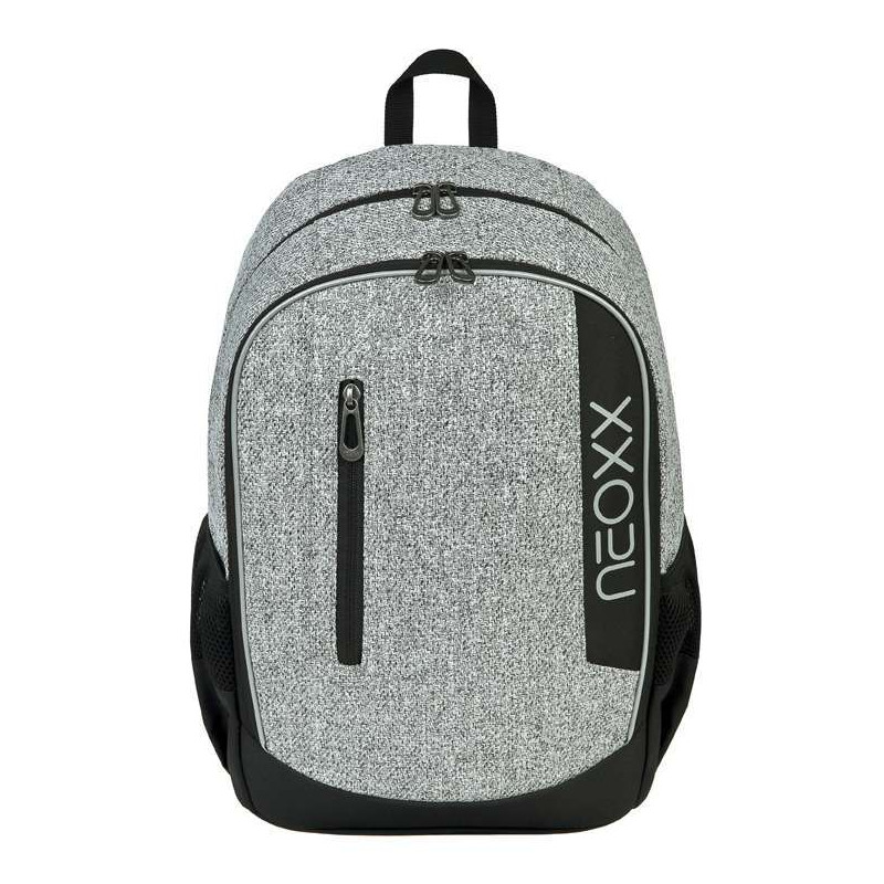 NEOXX Schulrucksack Flow Wool the World Vorderseite