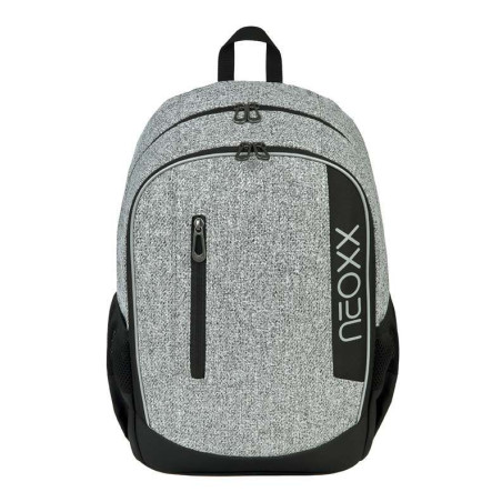 NEOXX Schulrucksack Flow Wool the World Vorderseite