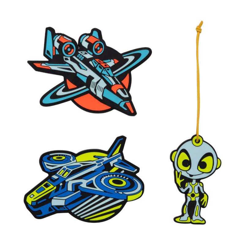 SCOUT Schulranzen Set Neo für Jungen Exklusiv LED Planets FunnySnaps