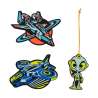 SCOUT Schulranzen Set Neo für Jungen Exklusiv LED Planets FunnySnaps