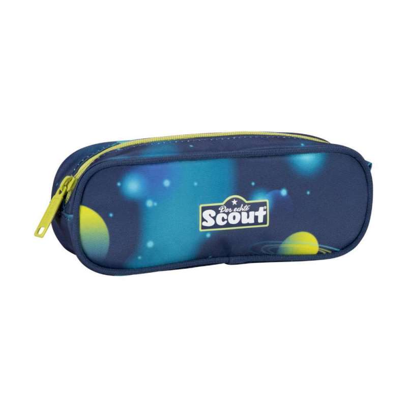 SCOUT Schulranzen Set Neo für Jungen Exklusiv LED Planets Schlampermäppchen