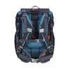DERDIEDAS Schulrucksack ErgoFlex Set - 6 tlg. Ninja Fighter Rückenansicht Tragegurte