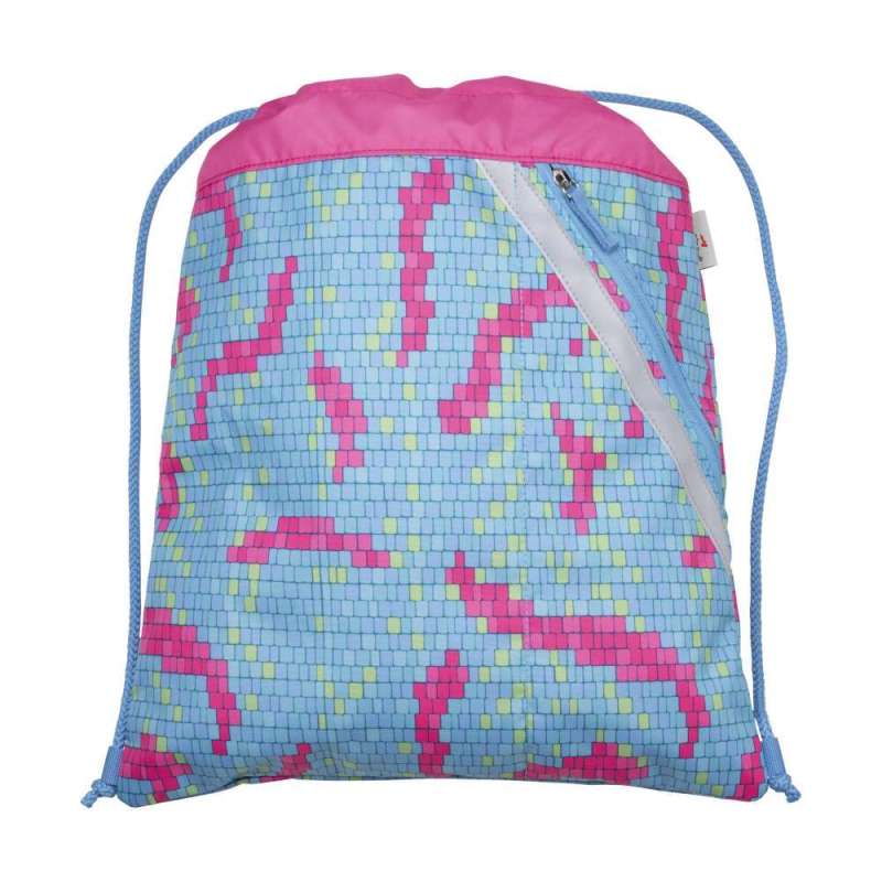 DERDIEDAS Schulrucksack ErgoFlex EASY Set - 6 tlg. Happy Pixel Sporttasche