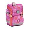 DERDIEDAS Schulrucksack ErgoFlex EASY Set - 6 tlg. Roses seitlich