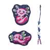 DERDIEDAS Schulrucksack ErgoFlex EASY Set - 6 tlg Neon Punkie Wechselbuttons
