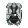 DERDIEDAS Schulrucksack ErgoFlex Tiny Set - 6 tlg ECO Grey Planet Rückansicht Tragegurte