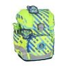 DERDIEDAS Schulrucksack ErgoFlex Tiny Set - 6 tlg Neon Monster seitlich