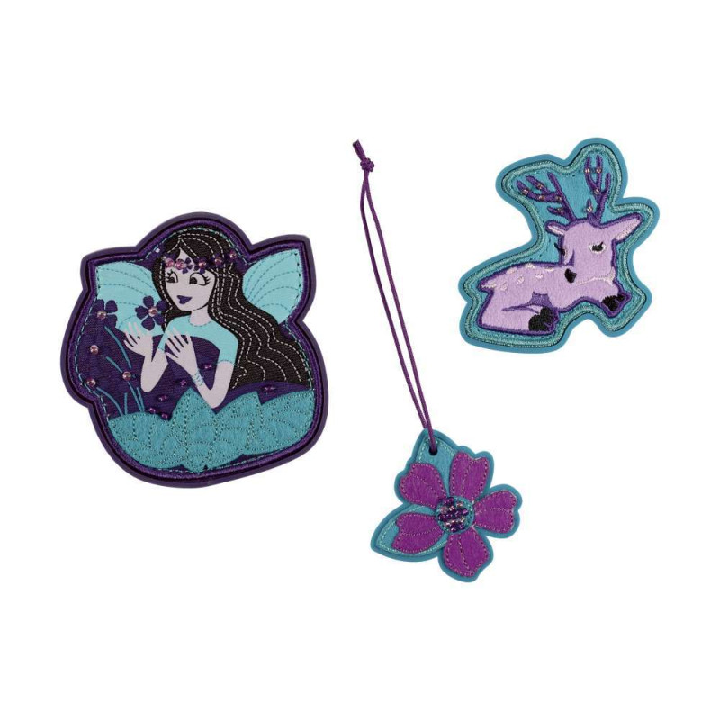 DERDIEDAS Wechselbuttons 3 tlg. Fairy Flower