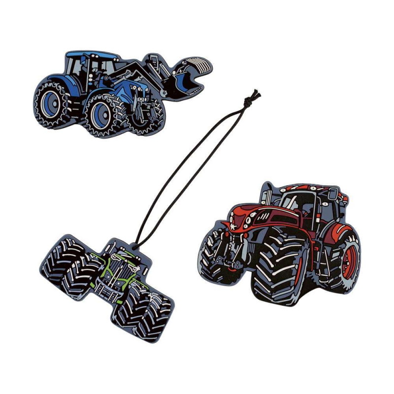 DERDIEDAS Wechselbuttons 3 tlg. Traktor