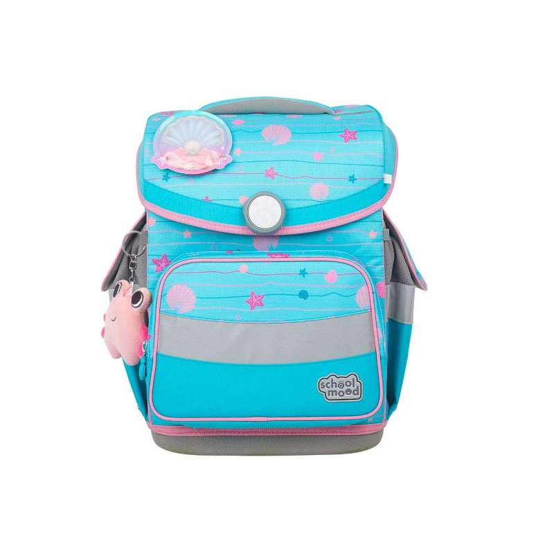 SCHOOL MOOD Schulranzen TIMELESS Pro Set 6 tlg - Pro Lilly Meerjungfrau Front