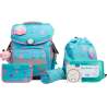 SCHOOL MOOD Schulranzen TIMELESS Pro Set 6 tlg - Pro Lilly Meerjungfrau
