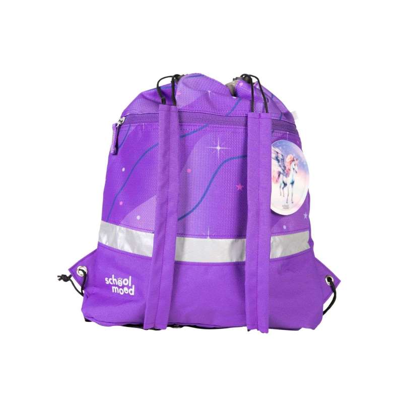 SCHOOL MOOD Schulranzen TIMELESS Pro Set 6 tlg - Pro Lilly Meerjungfrau Marie Pegasus Sporttasche