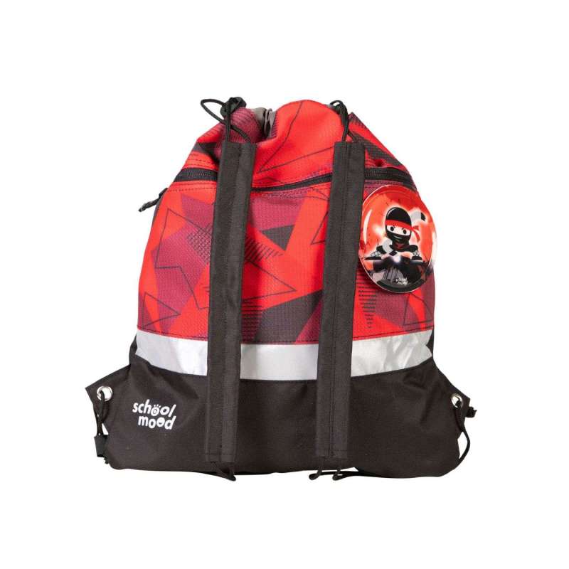 SCHOOL MOOD Schulranzen TIMELESS Pro Set 6 tlg - Pro Kai Ninja Sporttasche