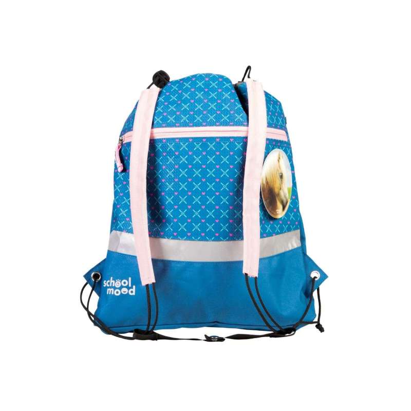 SCHOOL MOOD Schulranzen CHAMPION Pro Set 6 tlg - Pro Mila Pferd Sporttasche