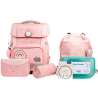 SCHOOL MOOD Schulranzen CHAMPION Pro Set 6 tlg - Pro Rainbow