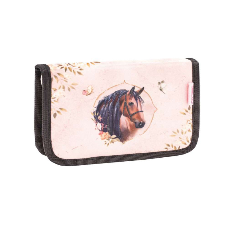 BELMIL Schulranzen CLASSY Set 4 tlg - Horse Chestnut Schüleretui