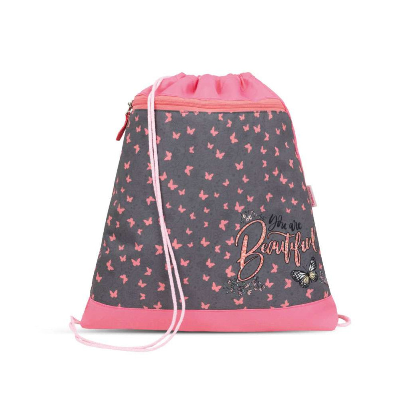 BELMIL Schulranzen CLASSY Set 4 tlg - Bloomy Blossoms Sporttasche