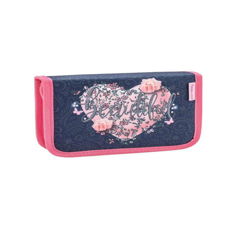 BELMIL Schulranzen CLASSY Set 4 tlg - Beautiful Flowers Schüleretui