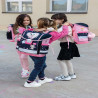 BELMIL Schulranzen CLASSY Set 4 tlg - Cute Kitten Kinder mit Schulranzen