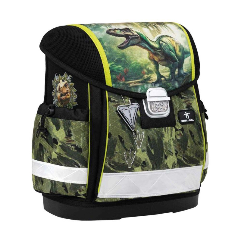 Belmil Schulranzen CLASSY 4 tlg - Lost World seitliche Front