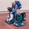 Belmil Schulranzen CLASSY 4 tlg - Lost World Schulkinder mit Schulranzen