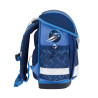 Belmil Schulranzen CLASSY 4 tlg - Navy Blue Tech seitlich