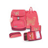 BELMIL Schulranzen COMFY PLUS Set 5 tlg - Coral