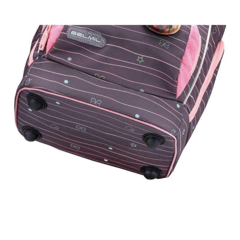 BELMIL Schulranzen COMFY PLUS Set 5 tlg - Mint unten