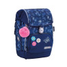 BELMIL Schulranzen COMFY PLUS Set 5 tlg - Sapphire seitliche Front