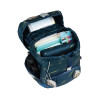 BELMIL Schulranzen CLASSY PLUS Set 5 tlg - Orion Blue offen gefüllt