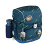 BELMIL Schulranzen CLASSY PLUS Set 5 tlg - Orion Blue Trinkflasche