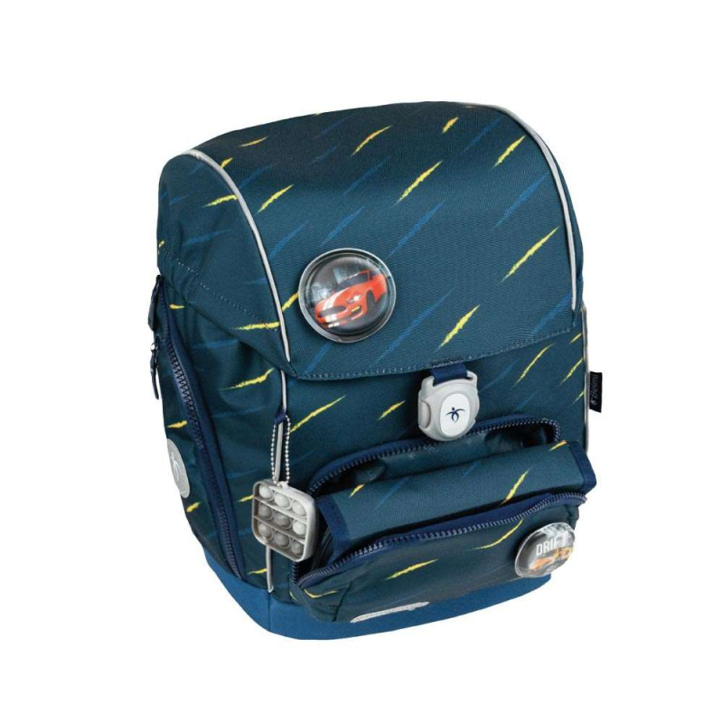 BELMIL Schulranzen CLASSY PLUS Set 5 tlg - Orion Blue Brotdosenfach