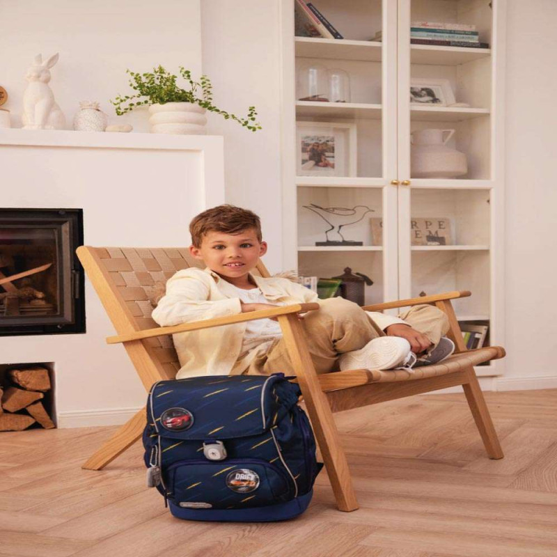 BELMIL Schulranzen CLASSY PLUS Set 5 tlg - Orion Blue Kind mit Schulranzen