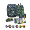 BELMIL Schulranzen COMFY PLUS Set 5 tlg - Iguana