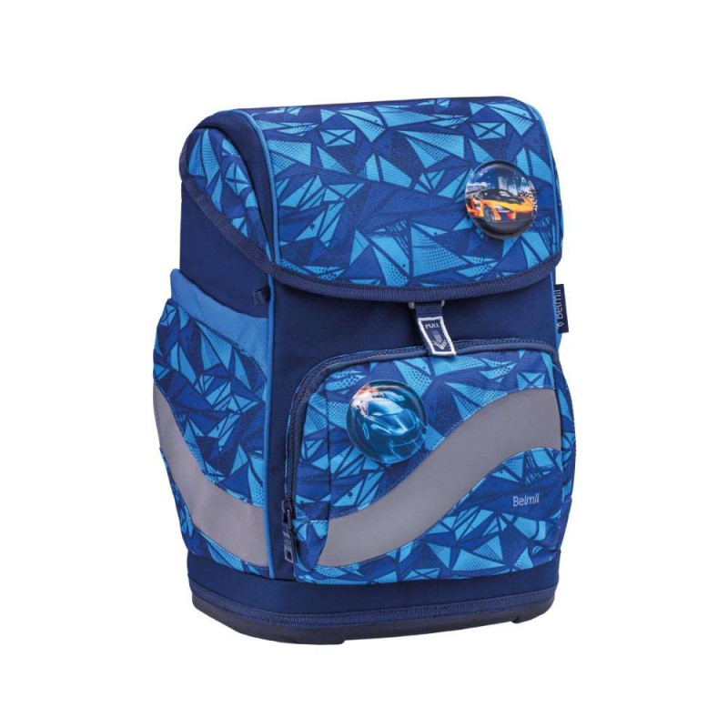 BELMIL Schulranzen SMARTY PLUS Set 5tlg -Glacier Blue Front