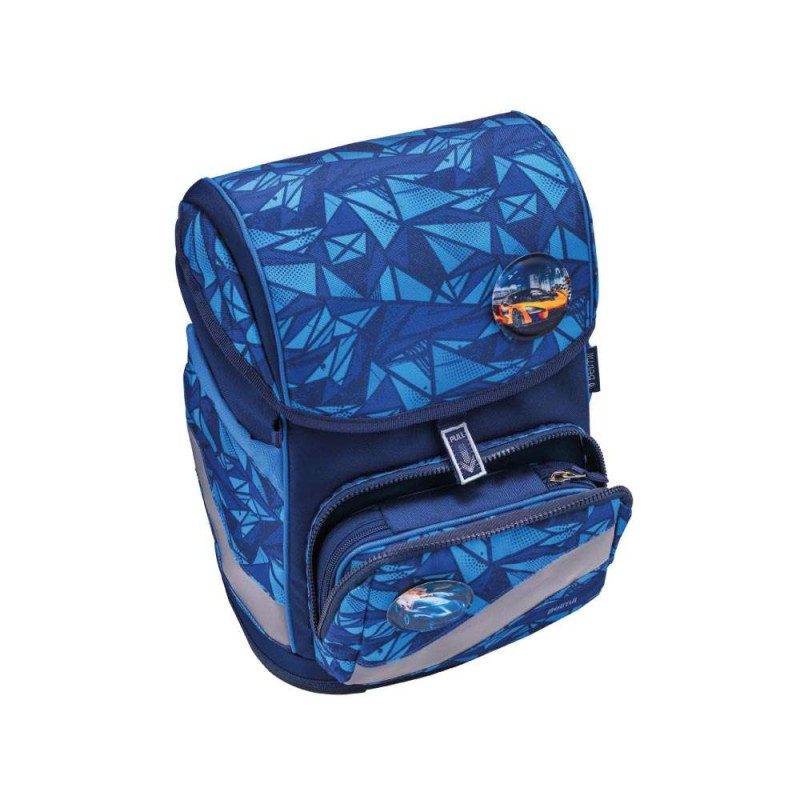 BELMIL Schulranzen SMARTY PLUS Set 5tlg -Glacier Blue Brotdosenfach