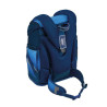 BELMIL Schulranzen SMARTY PLUS Set 5tlg - Navy Blue Rückansicht mit Tragegurten oben