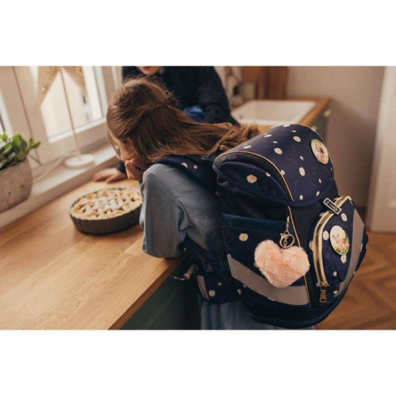 BELMIL Schulranzen SMARTY PLUS Set 5 tlg - Daisy Kind mit Schulranzen