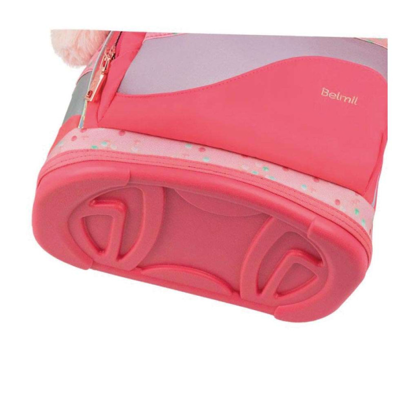 BELMIL Schulranzen SMARTY PLUS Set 5 tlg - Rose Quartz unten
