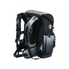 BELMIL Schulranzen COMPACT PLUS Set 5 tlg -Black Grey seitliche Rückansicht