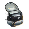 BELMIL Schulranzen COMPACT PLUS Set 5 tlg -Black Grey offen