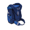 BELMIL Schulranzen COMPACT PLUS Set 5 tlg - Estate Blue Rückansicht mit Tragegurt oben