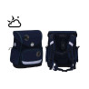 BELMIL Schulranzen COMPACT PLUS Set 5 tlg - Estate Blue reflektierend