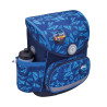 BELMIL Schulranzen COMPACT PLUS Set 5 tlg - Glacier Blue mit Trinkflasche